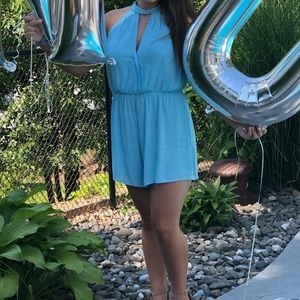 Light Blue Romper